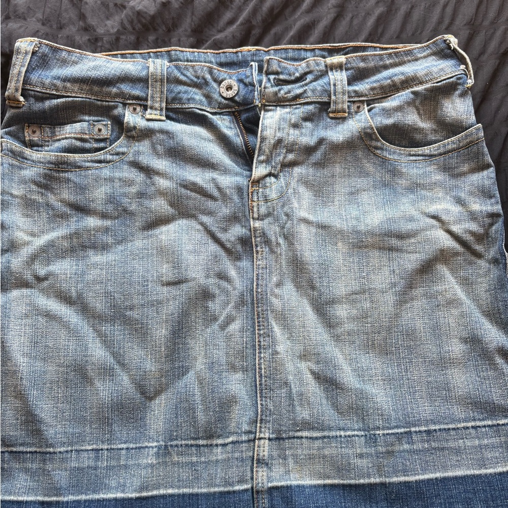 BONGO Blue Denim Skirt